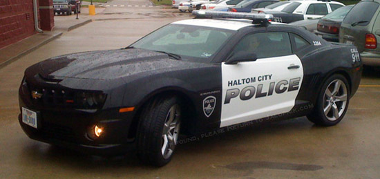 2010 chevy camaro police