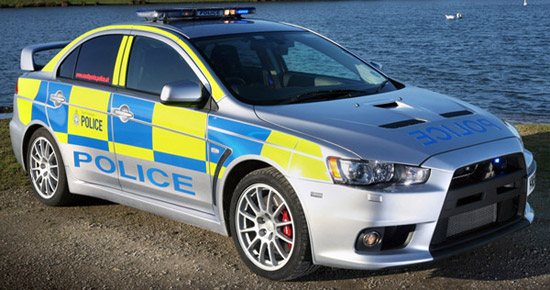 Mitsubishi Lancer Evo X Police Car