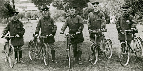 The AA Bicycle Patrolmen